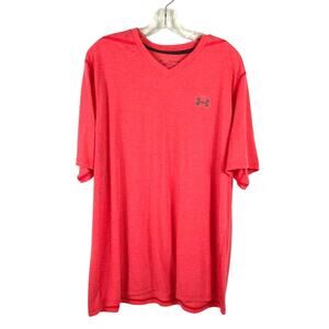 UNDER ARMOUR XXL Threadborne V-Neck HeatGear T-Shirt